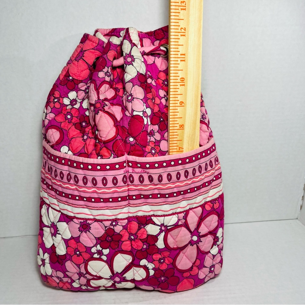 Vera Bradley Drawstring Backpack-Petal Power - image 2